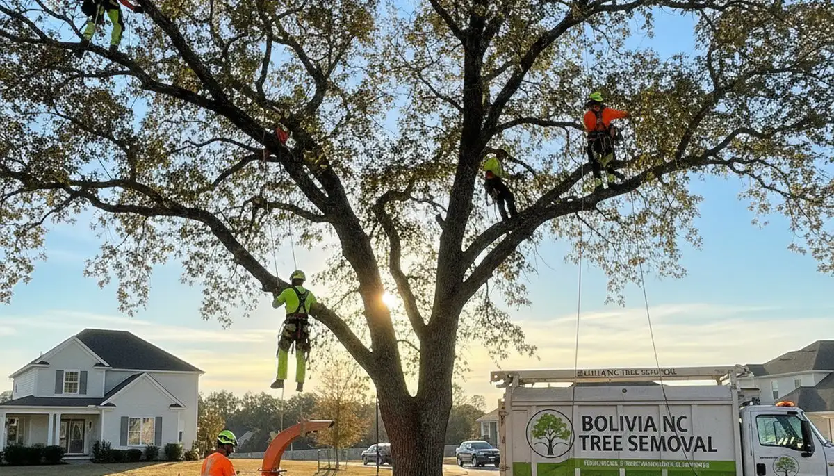 Professional tree removal service in Wilmington NC by certified arborists