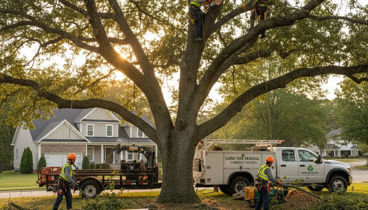 Professional tree removal service in Wilmington NC by certified arborists at Wilmington NC Tree Service